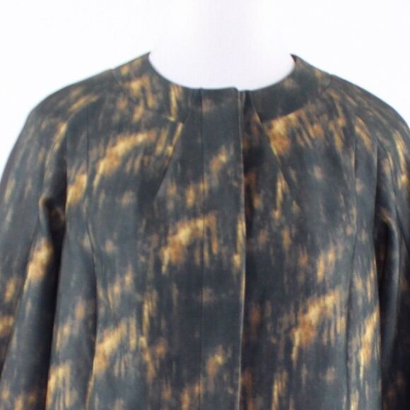 Worth black yellow print jacket P - Picture 2 of 8